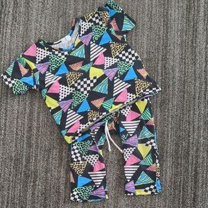 Best Day Ever Kids Size 4 Tshirt And Pants Set